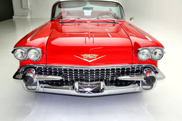 For Sale Used 1958 Cadillac Series 62 Convertible Frame Off AC (WINTER CLEARANCE SALE) | American Dream Machines Des Moines IA 50309