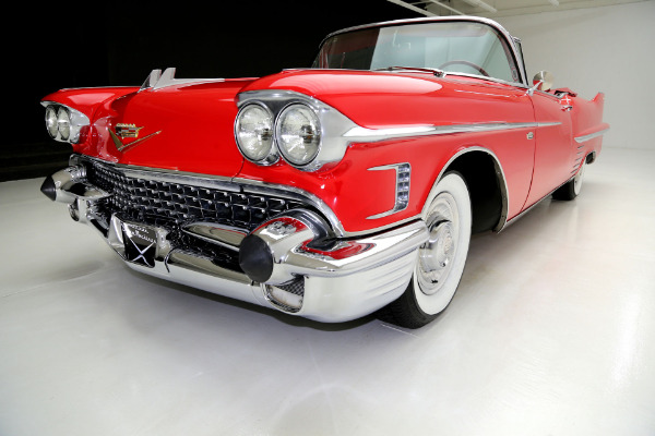 For Sale Used 1958 Cadillac Series 62 Convertible Frame Off AC (WINTER CLEARANCE SALE) | American Dream Machines Des Moines IA 50309