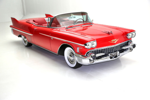 For Sale Used 1958 Cadillac Series 62 Convertible Frame Off AC (WINTER CLEARANCE SALE) | American Dream Machines Des Moines IA 50309