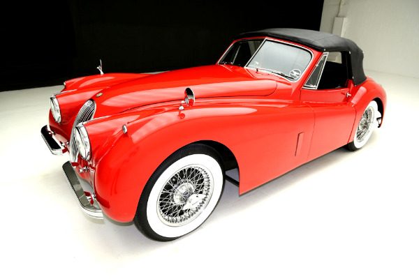 For Sale Used 1954 Jaguar XK120 Rare Only 50k Miles | American Dream Machines Des Moines IA 50309