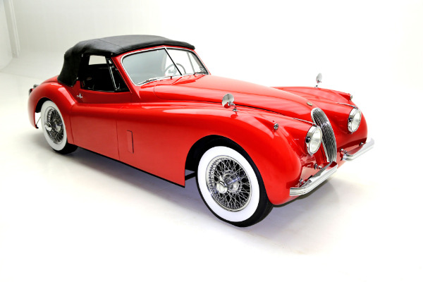 For Sale Used 1954 Jaguar XK120 Rare Only 50k Miles | American Dream Machines Des Moines IA 50309