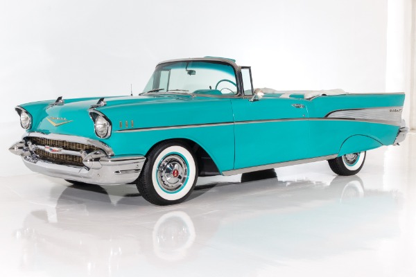 For Sale Used 1957 Chevrolet Bel Air Loaded 350 Crate, Auto PS PB AC | American Dream Machines Des Moines IA 50309