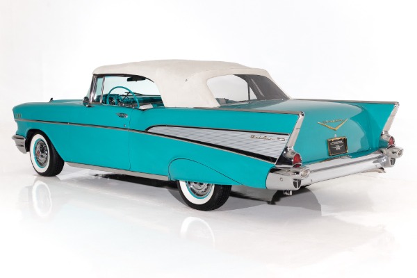 For Sale Used 1957 Chevrolet Bel Air Loaded 350 Crate, Auto PS PB AC | American Dream Machines Des Moines IA 50309