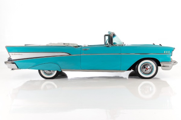 For Sale Used 1957 Chevrolet Bel Air Loaded 350 Crate, Auto PS PB AC | American Dream Machines Des Moines IA 50309