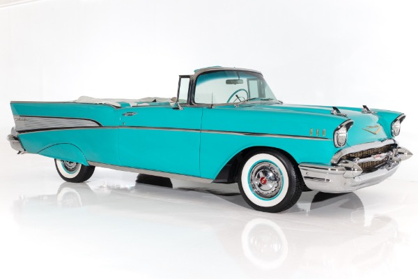 For Sale Used 1957 Chevrolet Bel Air Loaded 350 Crate, Auto PS PB AC | American Dream Machines Des Moines IA 50309