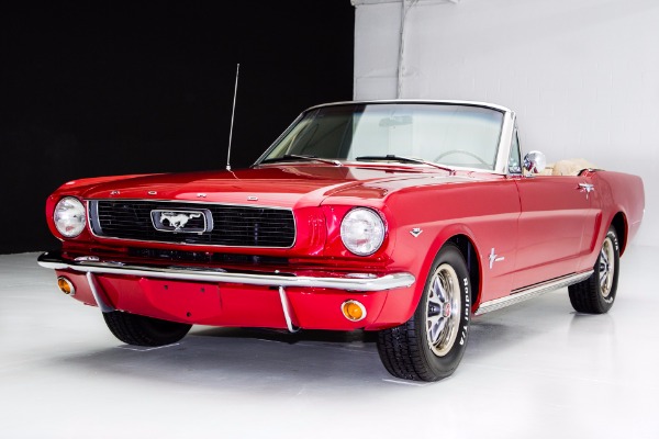 For Sale Used 1966 Ford Mustang 289 Auto AC Pony Interior | American Dream Machines Des Moines IA 50309