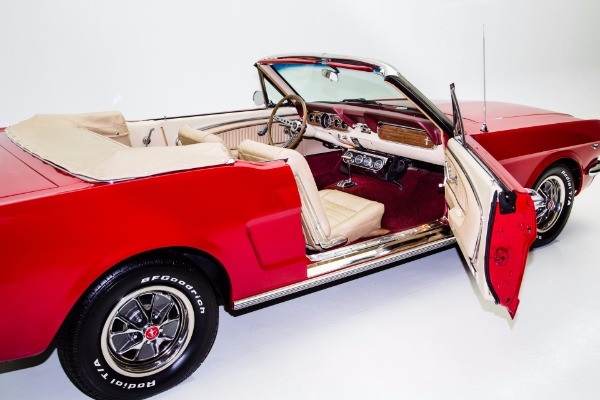 For Sale Used 1966 Ford Mustang 289 Auto AC Pony Interior | American Dream Machines Des Moines IA 50309