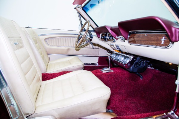 For Sale Used 1966 Ford Mustang 289 Auto AC Pony Interior | American Dream Machines Des Moines IA 50309