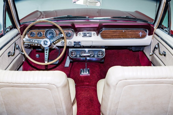 For Sale Used 1966 Ford Mustang 289 Auto AC Pony Interior | American Dream Machines Des Moines IA 50309