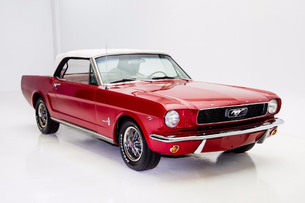 For Sale Used 1966 Ford Mustang 289 Auto AC Pony Interior | American Dream Machines Des Moines IA 50309