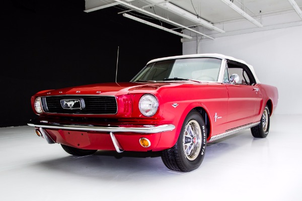 For Sale Used 1966 Ford Mustang 289 Auto AC Pony Interior | American Dream Machines Des Moines IA 50309