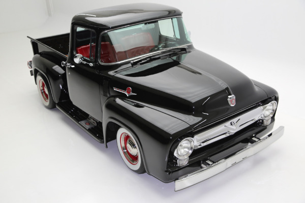 For Sale Used 1956 Ford F100 Custom Custom vintage interior | American Dream Machines Des Moines IA 50309