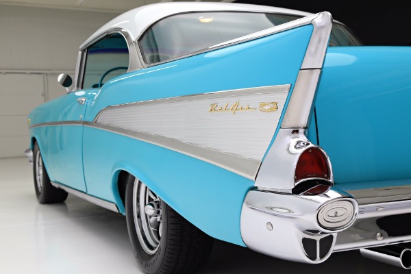 For Sale Used 1957 Chevrolet Bel Air Hardtop 4-Spd Disc Brakes | American Dream Machines Des Moines IA 50309