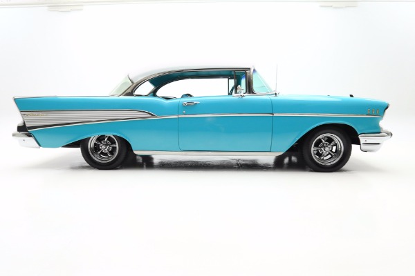 For Sale Used 1957 Chevrolet Bel Air Hardtop 4-Spd Disc Brakes | American Dream Machines Des Moines IA 50309