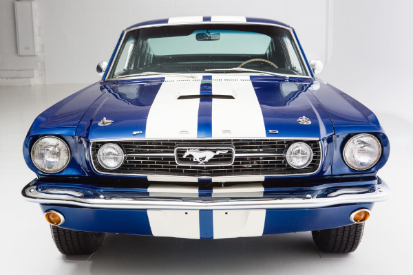 For Sale Used 1966 Ford Mustang Fastback Cobalt Blue 2+2 | American Dream Machines Des Moines IA 50309