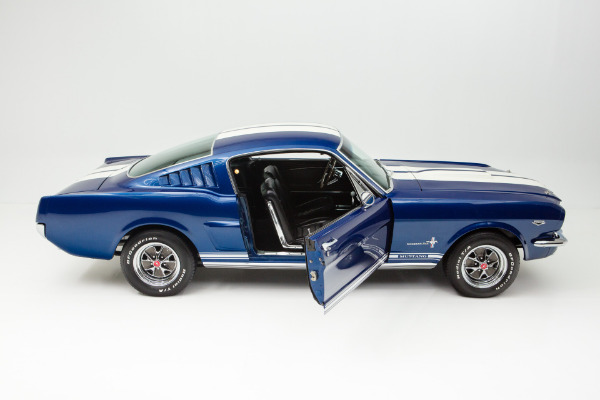 For Sale Used 1966 Ford Mustang Fastback Cobalt Blue 2+2 | American Dream Machines Des Moines IA 50309