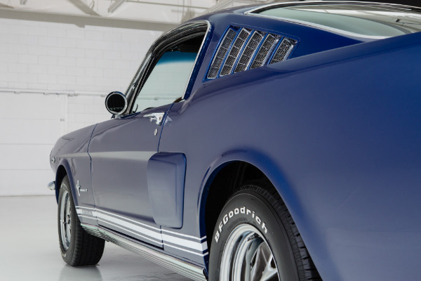 For Sale Used 1966 Ford Mustang Fastback Cobalt Blue 2+2 | American Dream Machines Des Moines IA 50309