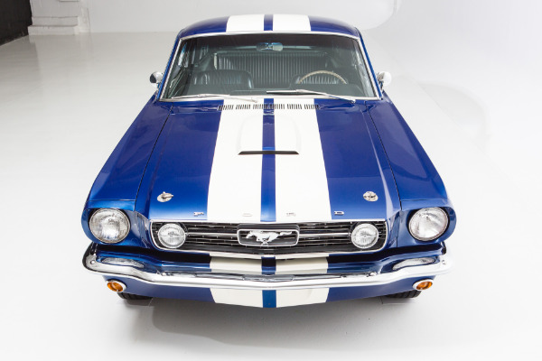 For Sale Used 1966 Ford Mustang Fastback Cobalt Blue 2+2 | American Dream Machines Des Moines IA 50309