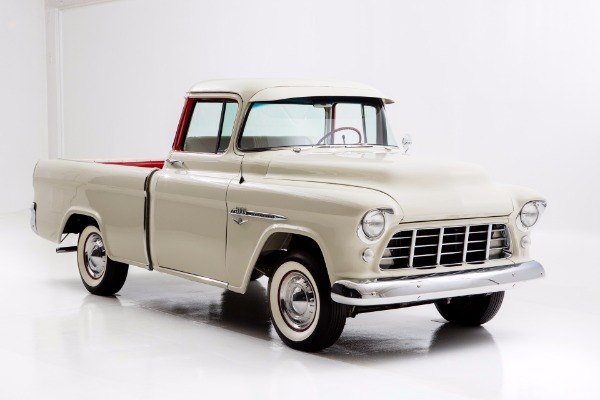 For Sale Used 1955 Chevrolet Pickup 3100 Cameo V8 Frame Off | American Dream Machines Des Moines IA 50309