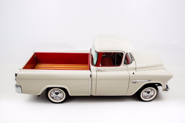 For Sale Used 1955 Chevrolet Pickup 3100 Cameo V8 Frame Off | American Dream Machines Des Moines IA 50309