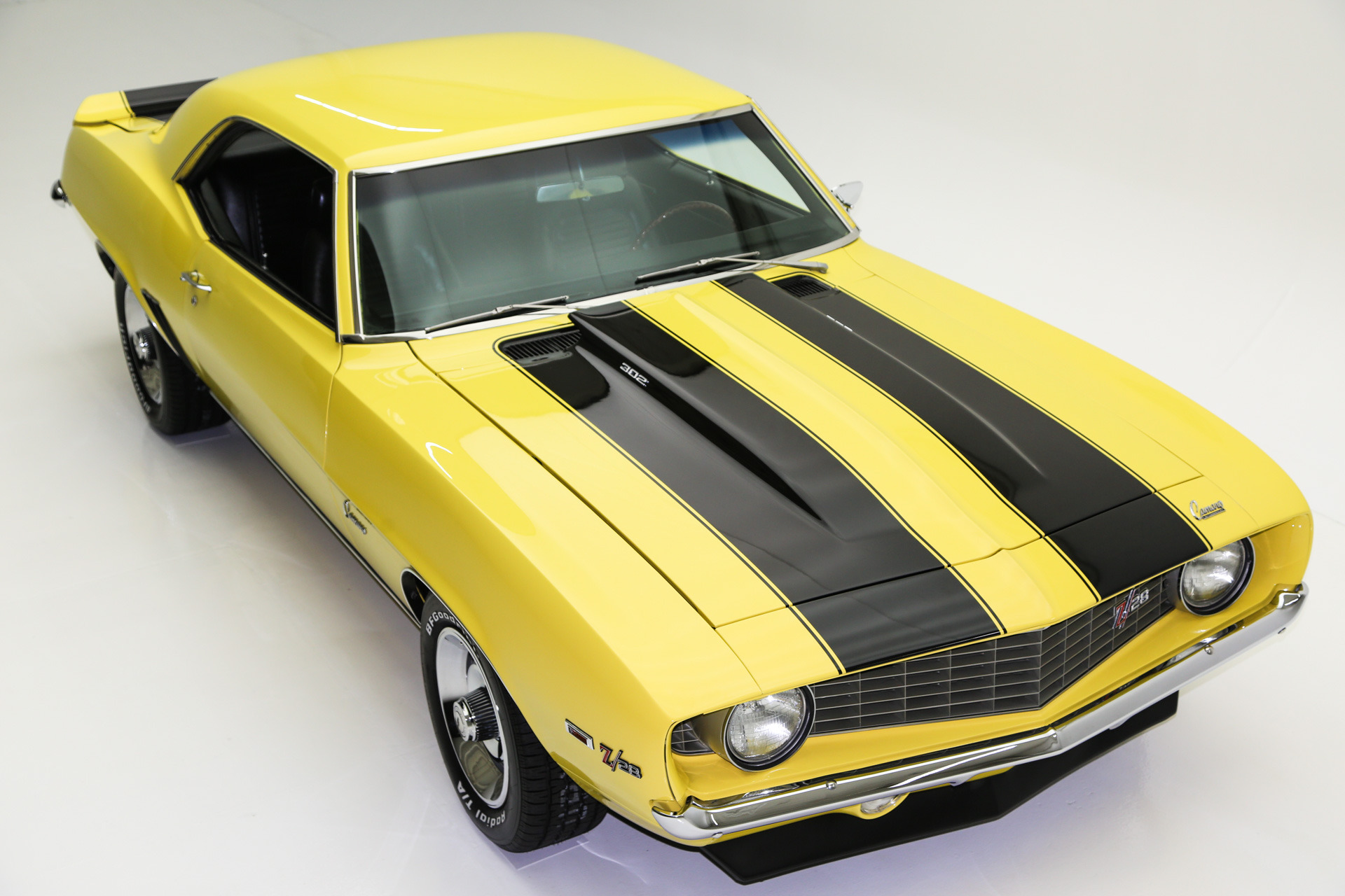 1969 Chevrolet Camaro Z28 X33 Daytona Yellow