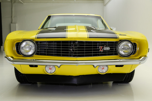 For Sale Used 1969 Chevrolet Camaro Z28, X33  Daytona Yellow | American Dream Machines Des Moines IA 50309