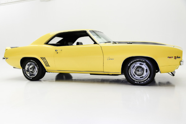 For Sale Used 1969 Chevrolet Camaro Z28, X33  Daytona Yellow | American Dream Machines Des Moines IA 50309