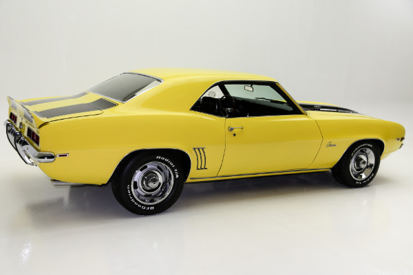 For Sale Used 1969 Chevrolet Camaro Z28, X33  Daytona Yellow | American Dream Machines Des Moines IA 50309