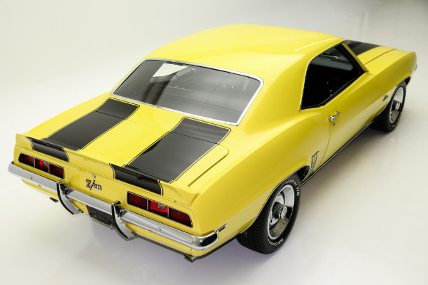 For Sale Used 1969 Chevrolet Camaro Z28, X33  Daytona Yellow | American Dream Machines Des Moines IA 50309