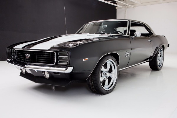 For Sale Used 1969 Chevrolet Camaro LS5,4 Spd,RS/SS,Houndstooth | American Dream Machines Des Moines IA 50309