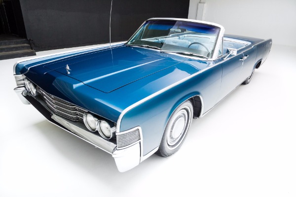 For Sale Used 1965 Lincoln Continental Metallic Blue, Loaded | American Dream Machines Des Moines IA 50309