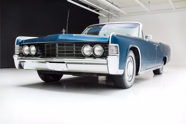 For Sale Used 1965 Lincoln Continental Metallic Blue, Loaded | American Dream Machines Des Moines IA 50309