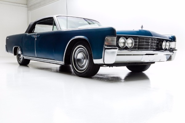 For Sale Used 1965 Lincoln Continental Metallic Blue, Loaded | American Dream Machines Des Moines IA 50309