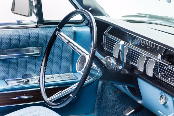 For Sale Used 1965 Lincoln Continental Metallic Blue, Loaded | American Dream Machines Des Moines IA 50309