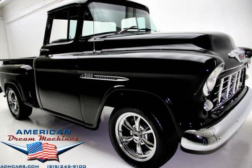 For Sale Used 1955 Chevrolet Pickup 454 Big Back Window Stepside Pickup | American Dream Machines Des Moines IA 50309