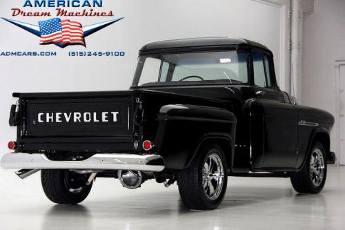 For Sale Used 1955 Chevrolet Pickup 454 Big Back Window Stepside Pickup | American Dream Machines Des Moines IA 50309