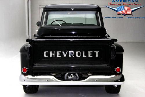 For Sale Used 1955 Chevrolet Pickup 454 Big Back Window Stepside Pickup | American Dream Machines Des Moines IA 50309