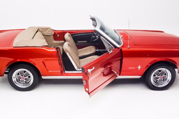 For Sale Used 1965 Ford Mustang Convertible Rare 1964 1/2, v8 | American Dream Machines Des Moines IA 50309