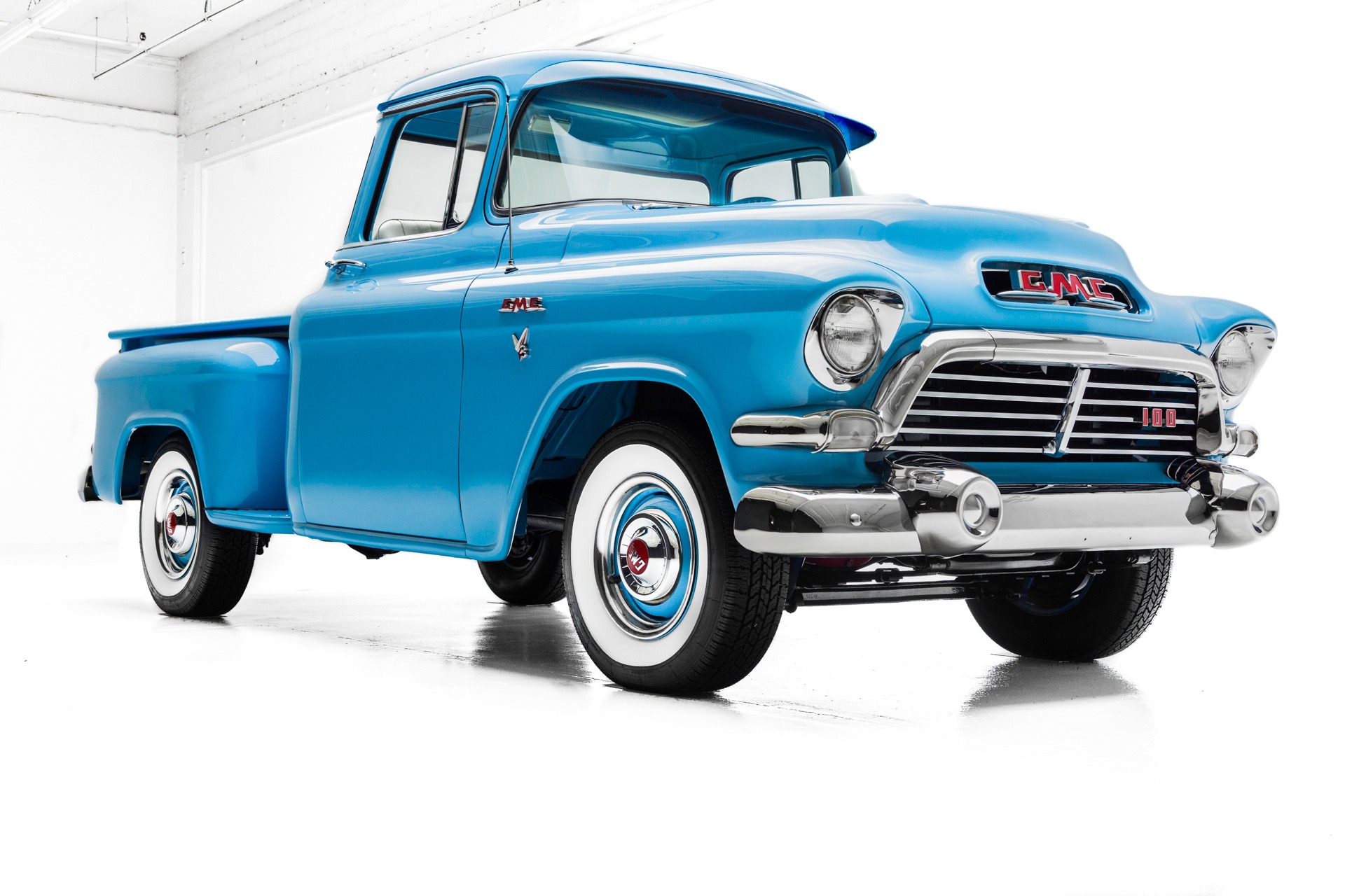 For Sale Used 1957 GMC Pickup 100 Frame-off Restored V8 | American Dream Machines Des Moines IA 50309