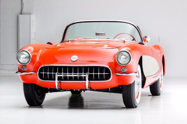 For Sale Used 1956 Chevrolet Corvette Convertible Dual Quads | American Dream Machines Des Moines IA 50309