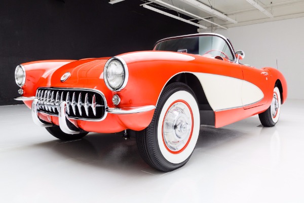 For Sale Used 1956 Chevrolet Corvette Convertible Dual Quads | American Dream Machines Des Moines IA 50309