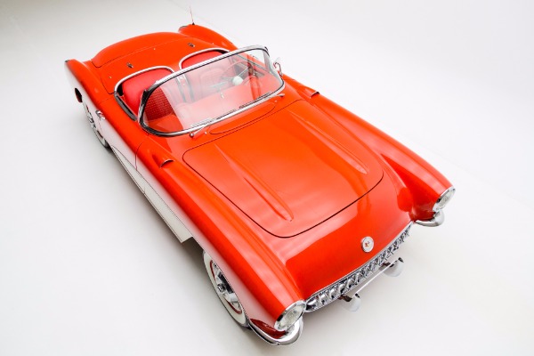 For Sale Used 1956 Chevrolet Corvette Convertible Dual Quads | American Dream Machines Des Moines IA 50309