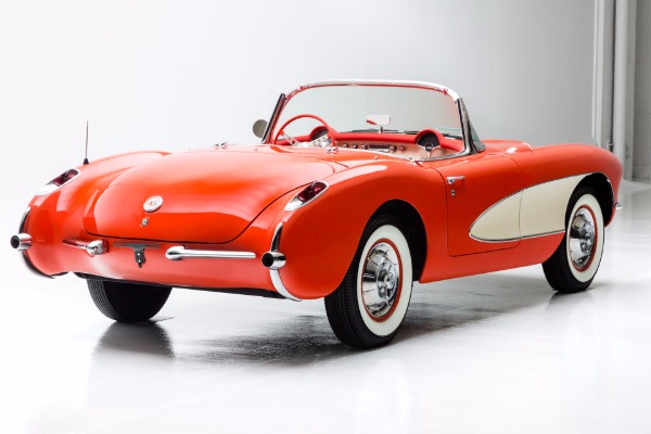 For Sale Used 1956 Chevrolet Corvette Convertible Dual Quads | American Dream Machines Des Moines IA 50309