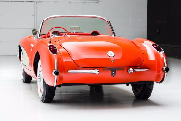 For Sale Used 1956 Chevrolet Corvette Convertible Dual Quads | American Dream Machines Des Moines IA 50309