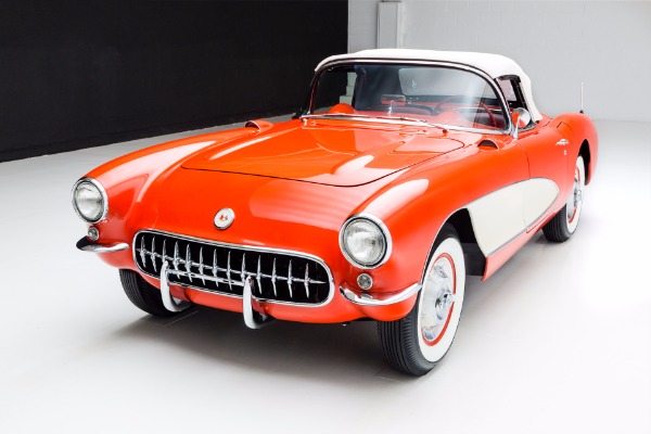 For Sale Used 1956 Chevrolet Corvette Convertible Dual Quads | American Dream Machines Des Moines IA 50309