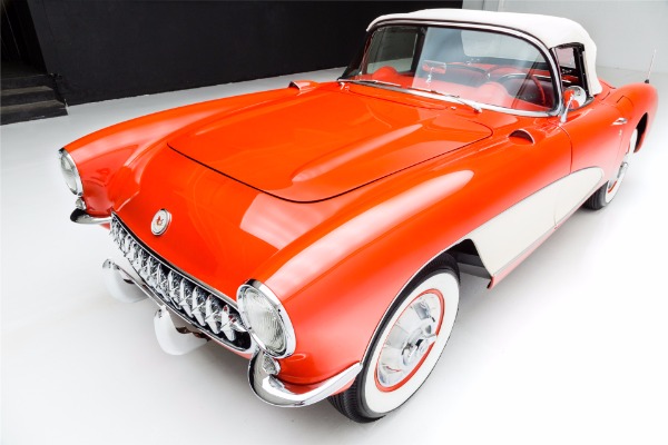 For Sale Used 1956 Chevrolet Corvette Convertible Dual Quads | American Dream Machines Des Moines IA 50309