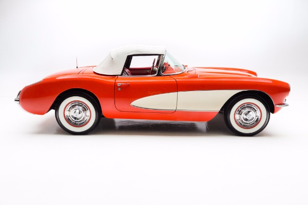 For Sale Used 1956 Chevrolet Corvette Convertible Dual Quads | American Dream Machines Des Moines IA 50309