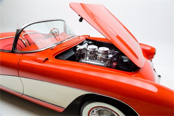 For Sale Used 1956 Chevrolet Corvette Convertible Dual Quads | American Dream Machines Des Moines IA 50309