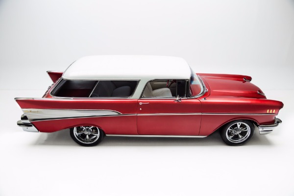 For Sale Used 1957 Chevrolet 210 Candy Red Pro-Tour AC | American Dream Machines Des Moines IA 50309