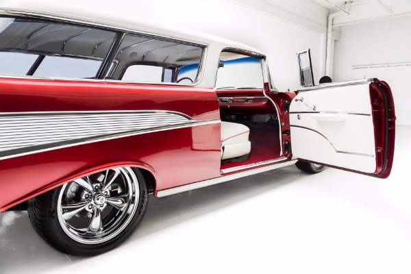 For Sale Used 1957 Chevrolet 210 Candy Red Pro-Tour AC | American Dream Machines Des Moines IA 50309